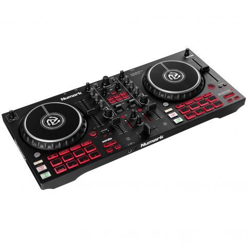 Numark Mixtrack Pro FX 2-Deck DJ Controller with FX Paddles Angle View