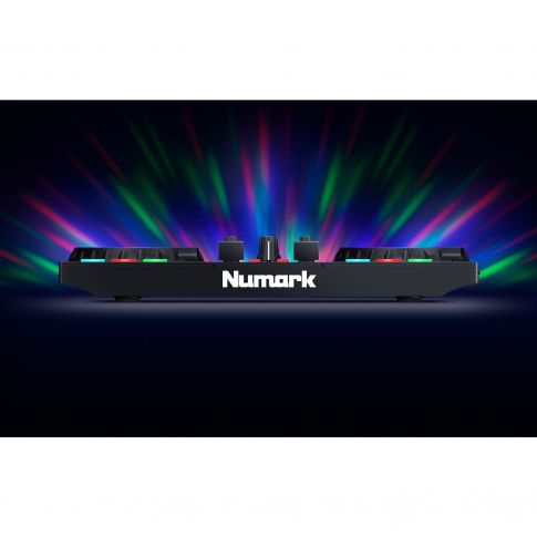 Numark Party Mix II DJ Controller with Built-In Light Show Effect Rear