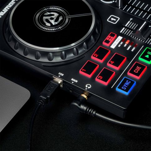 Numark Party Mix II DJ Controller with Built-In Light Show IO