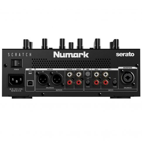 Numark Scratch DJ Mixer  back