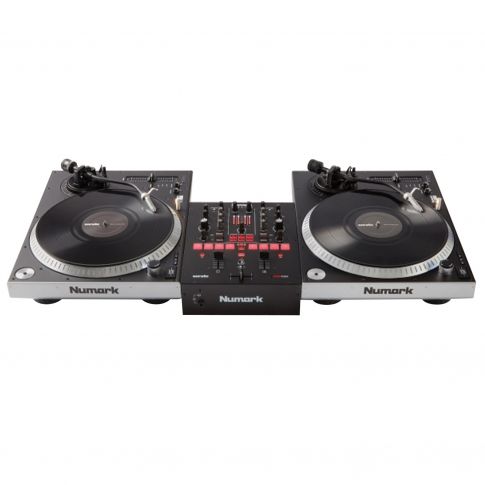 Numark Scratch 2-channel 24-bit Mixer for Serato DJ Pro Battle Mode Setup Example