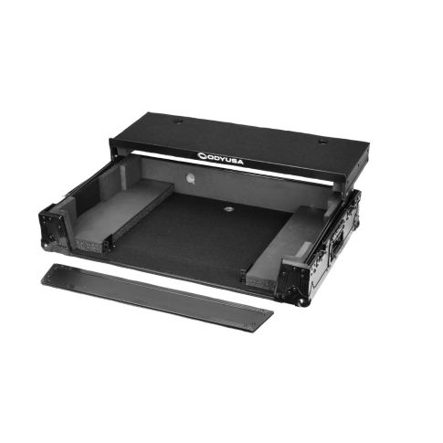 Odyssey FRBLGLP1UWPERFORMER Black 1U Case for RANE PERFORMER with Shelf Angle