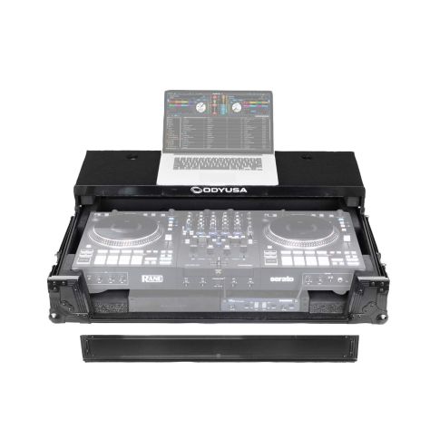 Odyssey FRBLGLP1UWPERFORMER Black 1U Case for RANE PERFORMER with Shelf Front