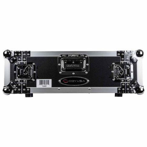 Odyssey FZS02 2U Shock Mount Rack Flight Case Rear