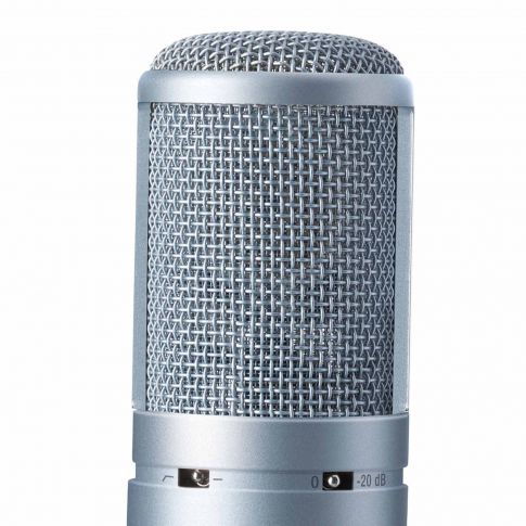 AKG P120 Perception 120 Large-Diaphragm Condenser Microphone Close Up (grey version)