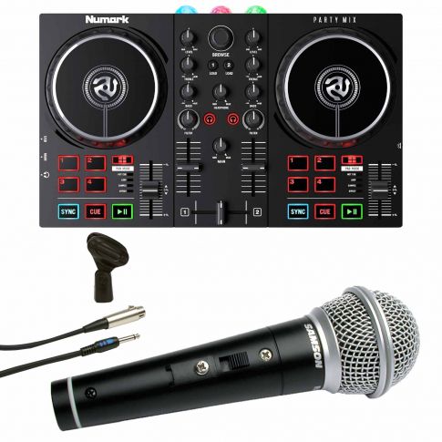 Numark Party Mix II Controller with Microphone | IDJNOW