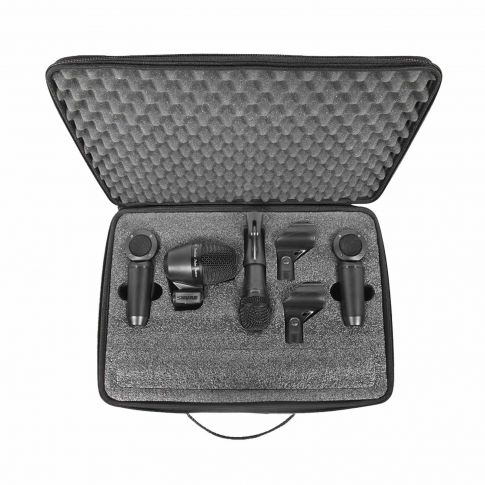 Shure PGASTUDIOKIT4 Studio Microphone Kit Top Down View