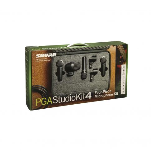 Shure PGASTUDIOKIT4 Studio Microphone Kit Retail Box