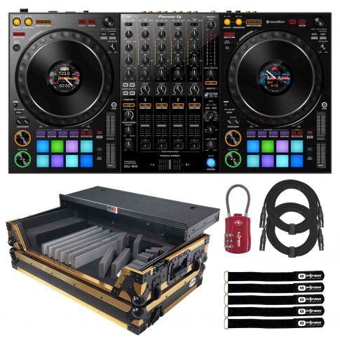 Pioneer DJ DDJ-400-N Gold Limited Color 2-Channel DJ Controller Portable