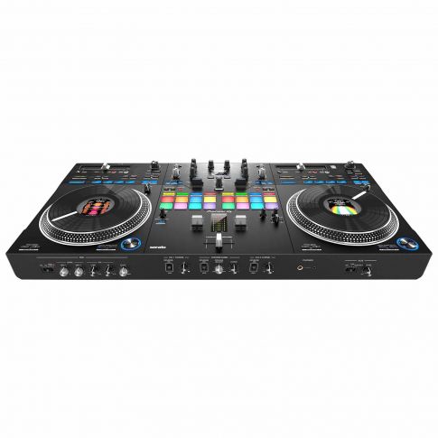 Pioneer DJ DDJ-REV7 Scratch Style 2-Channel Serato DJ Pro Controller Angle 2