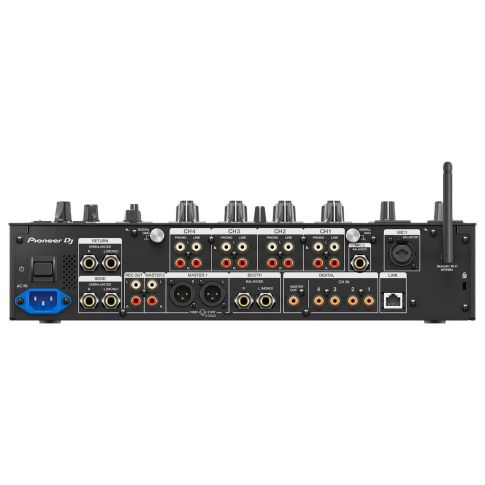Pioneer DJ DJM-A9 4-Channel Professional DJ Mixer Rear
