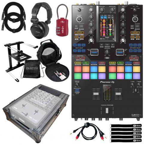 Pioneer DJM-S11 Professional DJミキサー DJM-S11 - Professional scratch style 2-channel DJ mixer (Black)