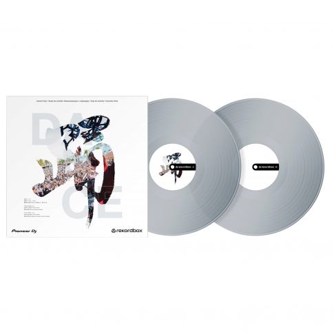 Pioneer DJ RB-VD2-CL Clear Rekordbox Control Vinyl (Set of 2)