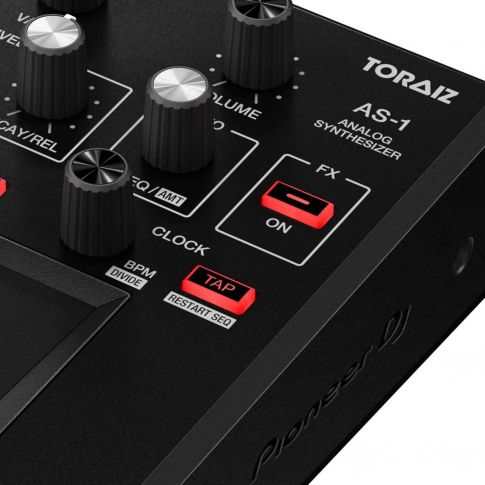 Pioneer DJ TORAIZ AS-1 Monophonic Analog Synthesizer FX Section Closeup