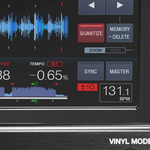 Pioneer XDJ-700 Rekordbox Compatible Compact Digital Deck Close-up 5