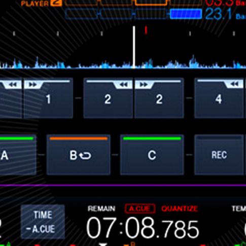 Pioneer XDJ-700 Rekordbox Compatible Compact Digital Deck Close-up