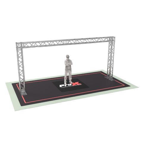 ProX KTP-20X09 Goal Post Truss System - 19.75FT W x 9.20FT H Angle