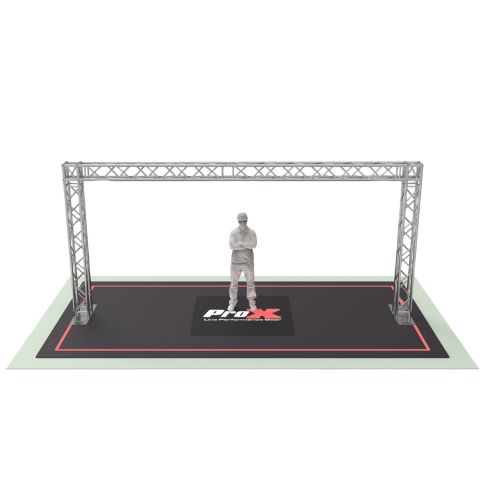 ProX KTP-20X09 Goal Post Truss System - 19.75FT W x 9.20FT H Front