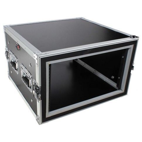 ProX T-6RSP 6U 20" Depth Shockproof Amp Rack ATA Flight Case Right