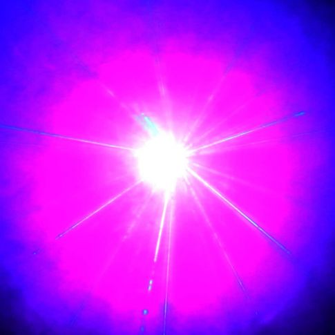 ProX T-ML200 ZEUS Red and Green Laser-LED with 20 Gobos Pink