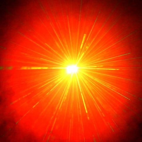 ProX T-ML200 ZEUS Red and Green Laser-LED with 20 Gobos Red