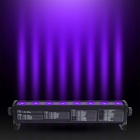 Dj Light Bar 24X 4W LED RGBW Stage Light Bar 8 Channels DMX