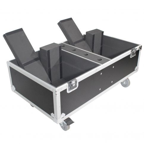 ProX X-RCF-EVOX8J8X2W ATA Flight-Road Case For RCF EVOX 8 J8 JMIX8 Foam Angle