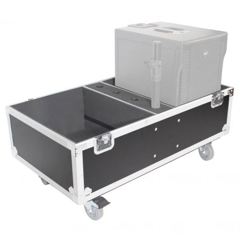 ProX X-RCF-EVOX8J8X2W ATA Flight-Road Case For RCF EVOX 8 J8 JMIX8 Open Right