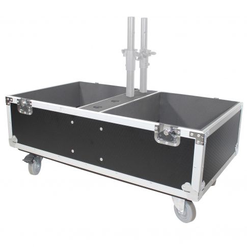 ProX X-RCF-EVOX8J8X2W ATA Flight-Road Case For RCF EVOX 8 J8 JMIX8 Poles