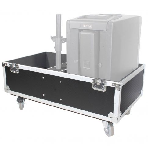 ProX X-RCF-EVOX8J8X2W ATA Flight-Road Case For RCF EVOX 8 J8 JMIX8 Rear