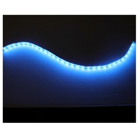 Xstatic X-S18RGBKIT RGB LED Strip Kit 12" Blue Effect Shot