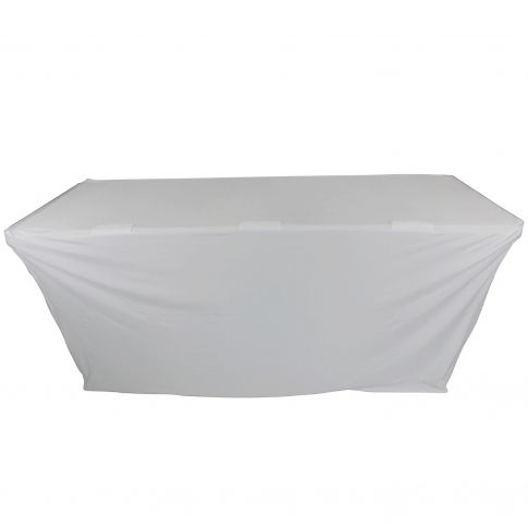 Table Tek Rectangle Clear Plastic Table Cover / Tablecloth Clip - for