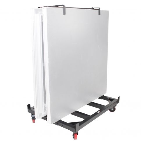 ProX X-STGX6 Rolling Dolly Cart for 4ft Wide Stage Decks Left