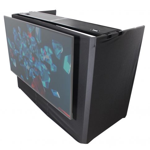 ProX XF- MESA MEDIA DJ Facade Table Station Example 2