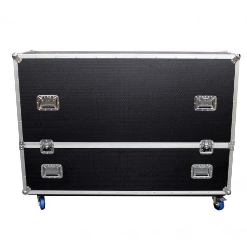 ProX XS-LCD7080WX2 Adjustable Flight Case for Flat Panel TVs Front