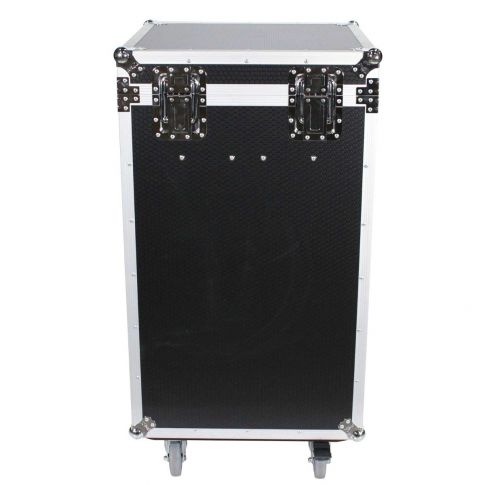 ProX XS-MIC25STN Microphone Stand Case with Casters Side 1