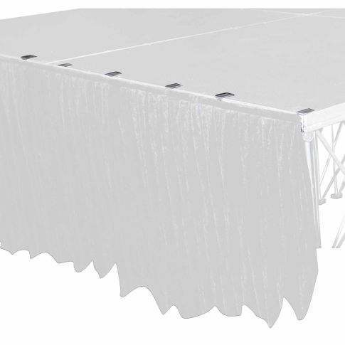 ProX XSF-SKIRT-HOOK StageX Hook for Stage Skirts (Pack of 6) Angle
