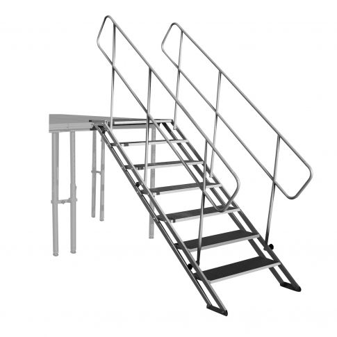 ProX XSQ-ST7 StageQ Heavy Duty Foldable 7 Step Unit