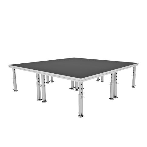 ProX XSU-8X8 PKG StageOne 8 x 8 FT Portable Stage Package Angle 1