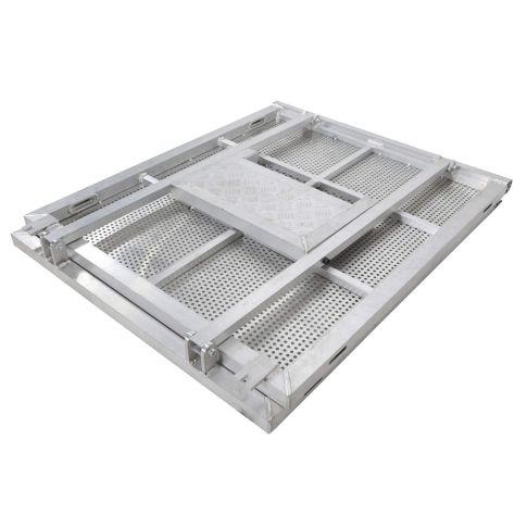ProX XT-CSB4FT 4FT Aluminum Barricade Heavy-Duty Crowd Control Barrier Right