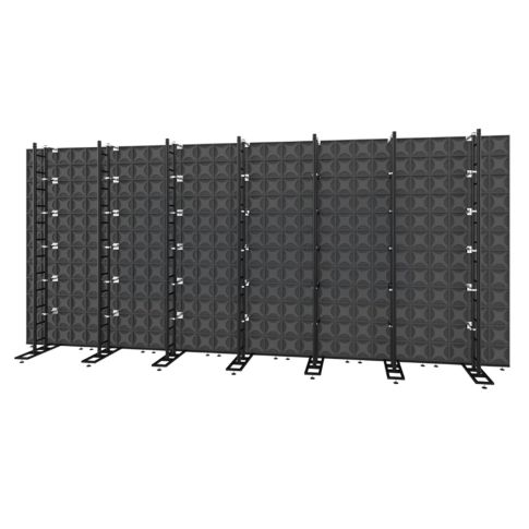 ProX XTP-GSLED7X300BLK 22.96' x 9.84' Video Support System in Black Video