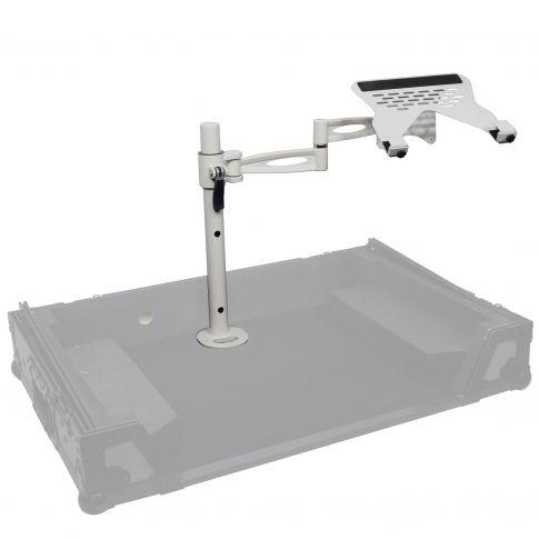ProX XZF-LTARM PKG WH White Adjustable Laptop Arm with Shelf and Pole Right