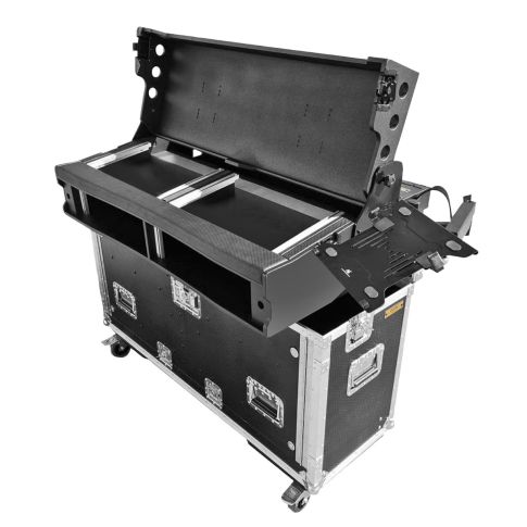 ProX XZF-WAVESLV1X26U Hydraulic Lifting Console Case with 2x 3U Space