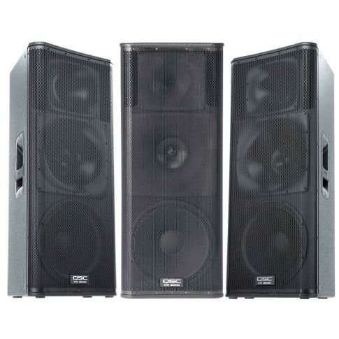 QSC KW153 1000 Watt 15" 3-Way Active Speaker Group