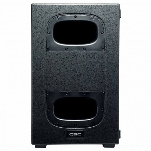 QSC KS212C Powered Dual 12 inch Cardioid Subwoofer Front View