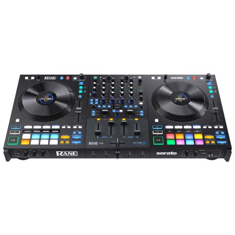 Rane FOUR Advanced Four-Channel Stems DJ Controller Angle