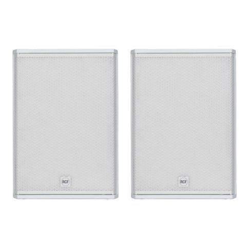 RCF SUB 15-AX W Professional 15" Powered Subwoofer - White 2-Pack