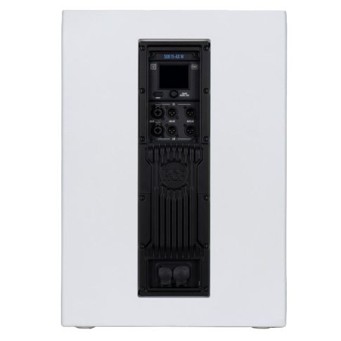RCF SUB 15-AX W Professional Active 15" Powered Subwoofer - White Back