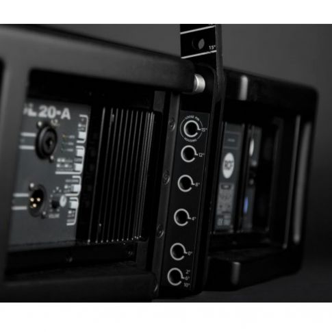 RCF HDL 20-A Active Line Array Module Speaker I/O Panel close-up