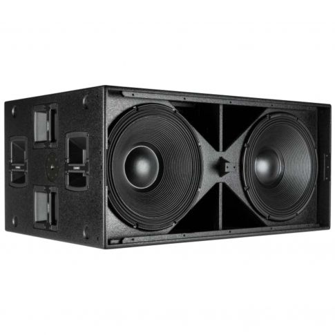 RCF SUB-9006AS Active Dual 18" High Power Subwoofer Open